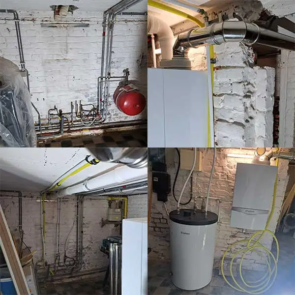 Installation chaudière et chauffe-eau service professionnel certifié