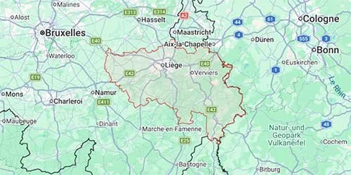 Zone d’intervention plombier à Liège