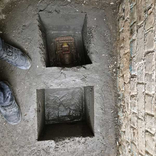 Coulage du béton